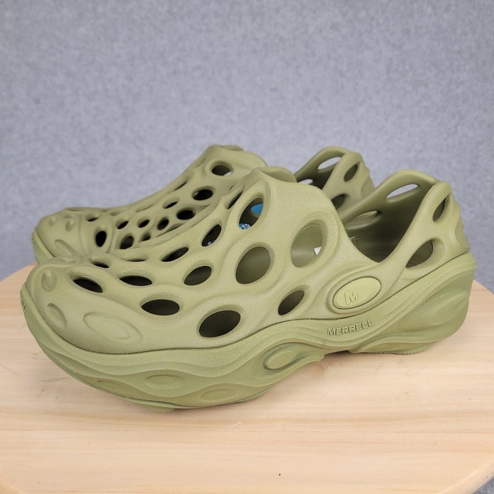 Merrell Hydro Next Gen Moc Women‎ 8 Mosstone Green Slip On Water Clog FloatMax